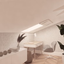 Pokój nastolatki na poddaszu - Katowice